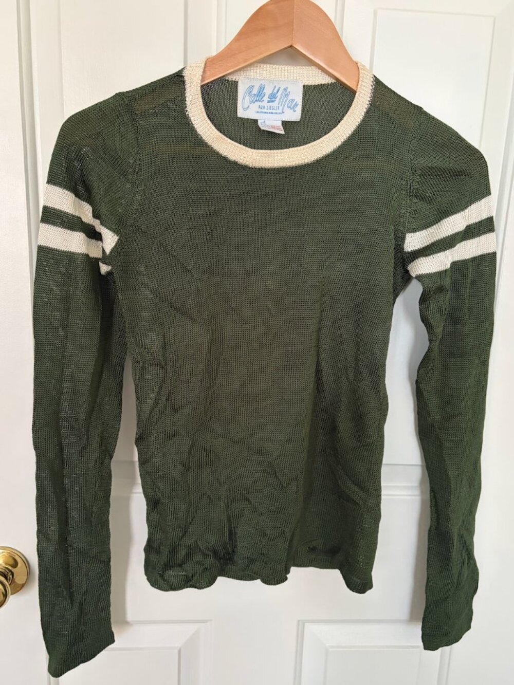 calle del mar knit top